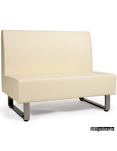 Sofá modular tapizado P.U. colores IM6120 Blanco