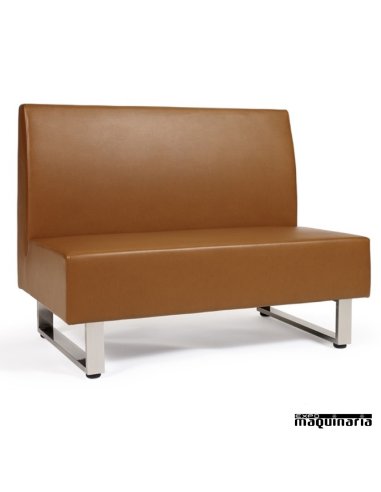 Sofá modular tapizado P.U. colores IM6120 Marron