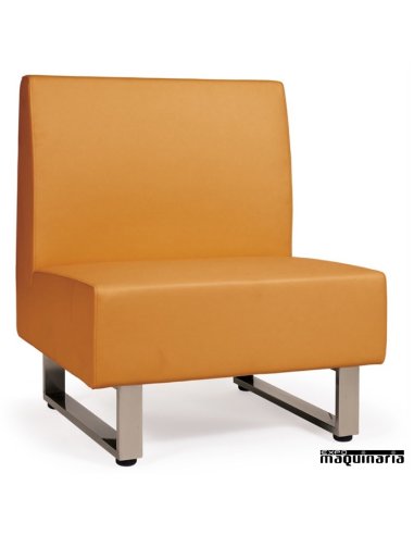 Sillón modular tapizado P.U. colores IM6080 color Albero