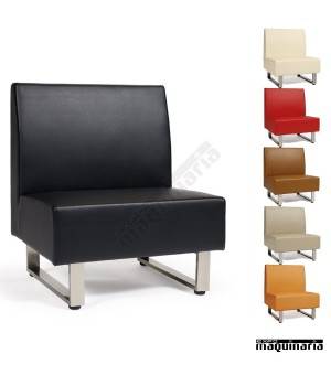 Sillón modular tapizado P.U. colores IM6080 colores