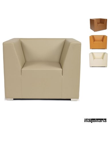 Sillón tapizado P.U. IM6600 colores