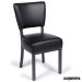Silla tapizada de comedor IM6622 color negro