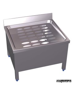 Fregadero vertedero inox FR054208
