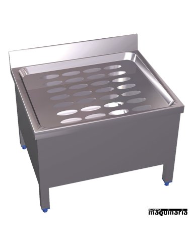 Fregadero vertedero inox FR054208