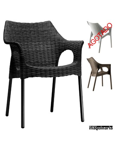 Sillón terraza plastico AGOLIMPIA