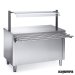 Mueble self service neutro con puertas y estante