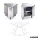 Mueble self service angular interno DIS1000411 90º medida