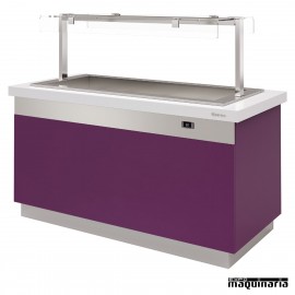 Mesa gastrobuffet baño maría ventilado