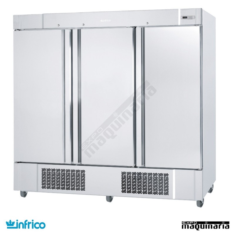 Armario refrigerador inox 3 puertas GN2/1