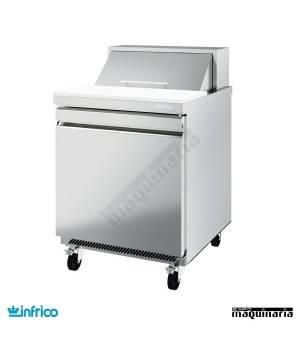 Mesa refrigerada Fast Food ensaladas 70 cm