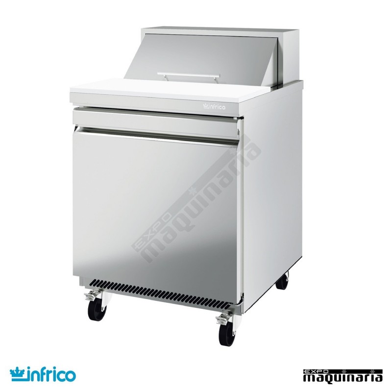 Mesa refrigerada Fast Food ensaladas 70 cm