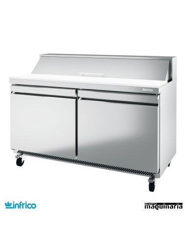 Mesa refrigerada Fast Food ensaladas 153 cm