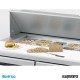 Mesa refrigerada ensaladas cajones Fast Food 122 cm tabla de corte