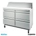 Mesa refrigerada ensaladas cajones Fast Food 122 cm
