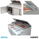 Mesa refrigerada de pizzas 105 cm detalles