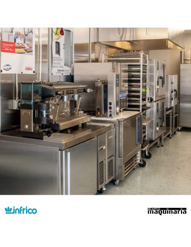 Mesa refrigerada de pizzas 171 cm foto ambiente