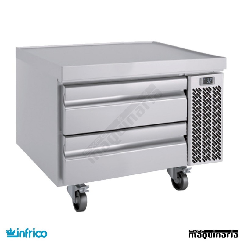 Mesa baja refrigerada cajones 93 cm GN 1/1