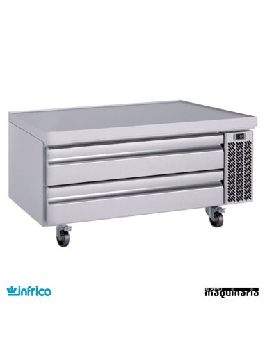 Mesa baja refrigerada cajones 135 cm GN 1/1