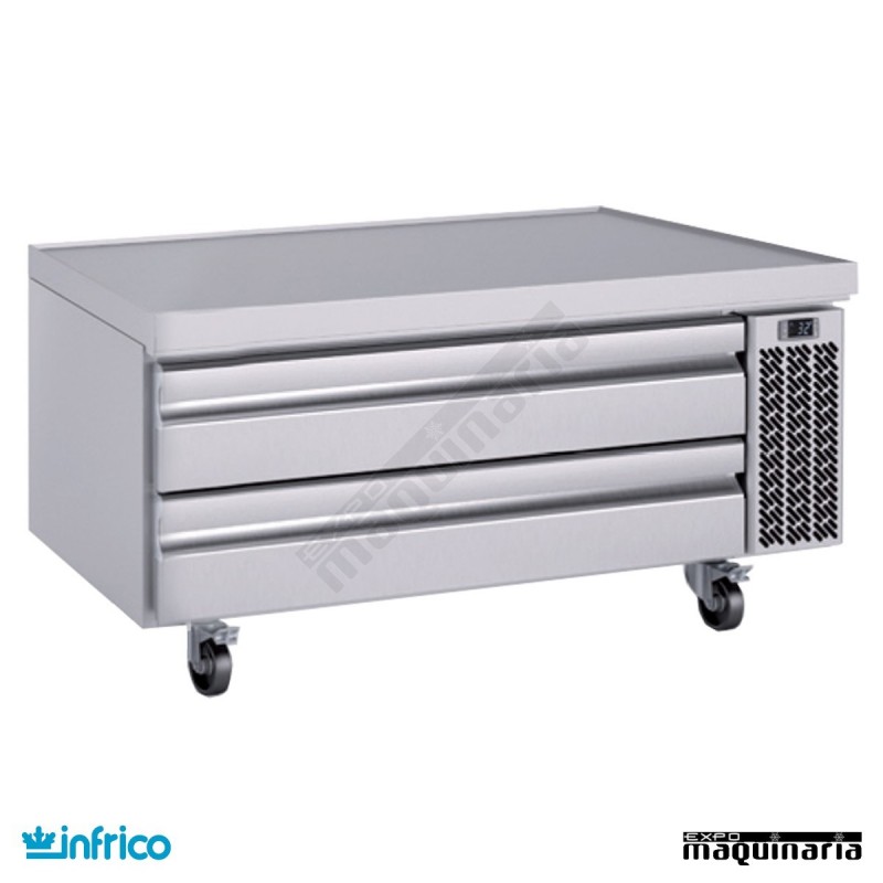 Mesa baja refrigerada cajones 135 cm GN 1/1