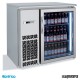 Mesa frente mostrador refrigerado puerta cristal 92 cm