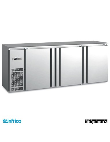 Mesa frente mostrador refrigerado 216 cm