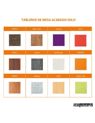 Mesa de forja tablero cuadrado "SOLO" COLORES