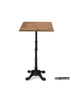 Mesa alta de forja tablero cuadrado IM7114CS