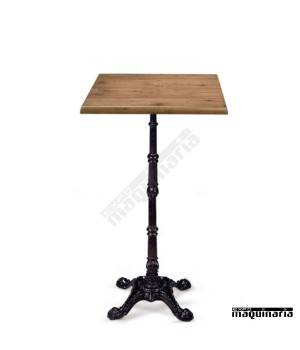 Mesa alta de forja tablero cuadrado IM7114CS