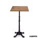 Mesa alta de forja tablero cuadrado IM7114CS