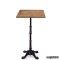 Mesa alta de forja tablero cuadrado IM7114CS