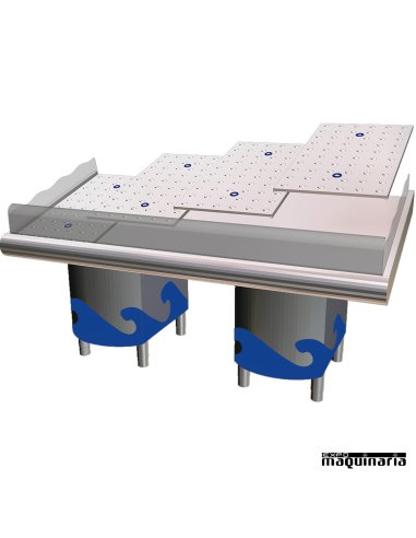 Mostrador para pescadería FR074440 bandejas