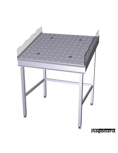 Prolongación modular mostrador de pescadería