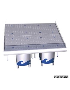 Prolongación modular mostrador de pescadería 2