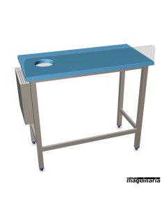 Puesto de pescadero encimera de polietileno 2