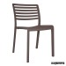 Silla bar Lama color chocolate