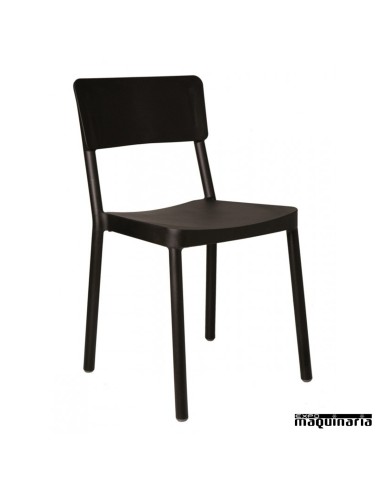 Silla bar RELISBOA color negro