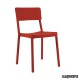 Silla bar RELISBOA color rojo