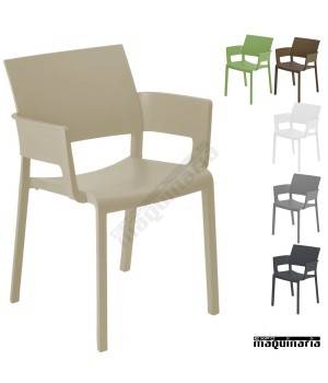 Silla bar REFIONA-BRAZOS con brazos