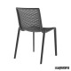 Silla bar RENETKAT color negro