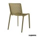 Silla bar RENETKAT color verde oliva