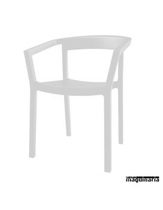 Silla bar con brazos apilable REPEACH-BRAZOS 2