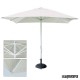 Parasol cuadrado 3x3 metros RE A1