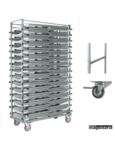 Carro de sillas de catering RE C5 detalles