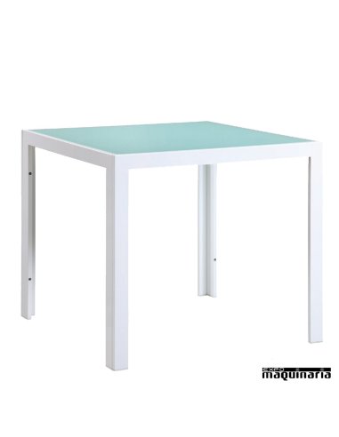 Mesa RE SHIO 80x80 Cristal
