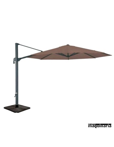 Parasol redondo RELA2 color taupe