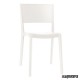 Silla de terraza RESPOT apilable color blanco