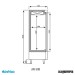 Nevera vertical Refrigerador INAN501T/F medidas