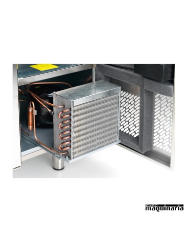 Mesa refrigerada (245,2x70 cm) BMGN2450II detalle grupo