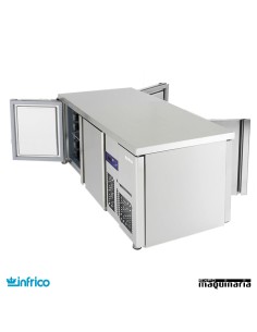 Mesa Central (146,8x70 cm) GN1/1 BMGN1470PDC 2