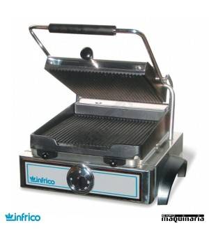 Plancha Grill Infrico INGR42 con estructura en acero inoxidable